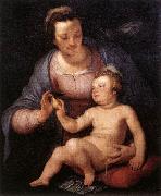 CORNELIS VAN HAARLEM, Madonna and Child  vinxg